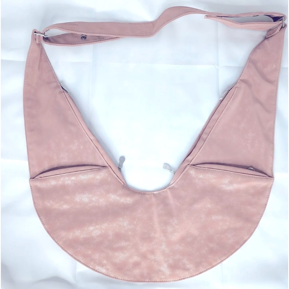 The Sash Mauvelicious original Classic plus faux leather handbag